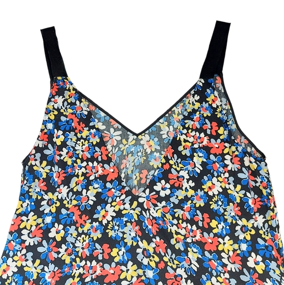 Rag and Bone Estell Floral V-neck Midi Dress - Picture 6 of 12